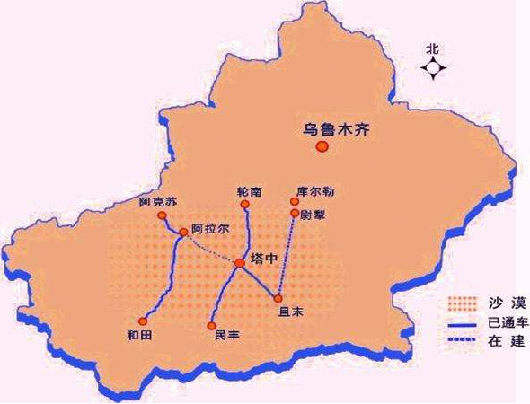 中国最美公路系列:凄美塔里木沙漠公路建议金秋赏胡杨